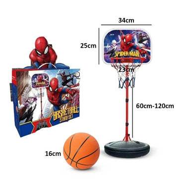 120cm Spider Man Adjustable Basketball Stand